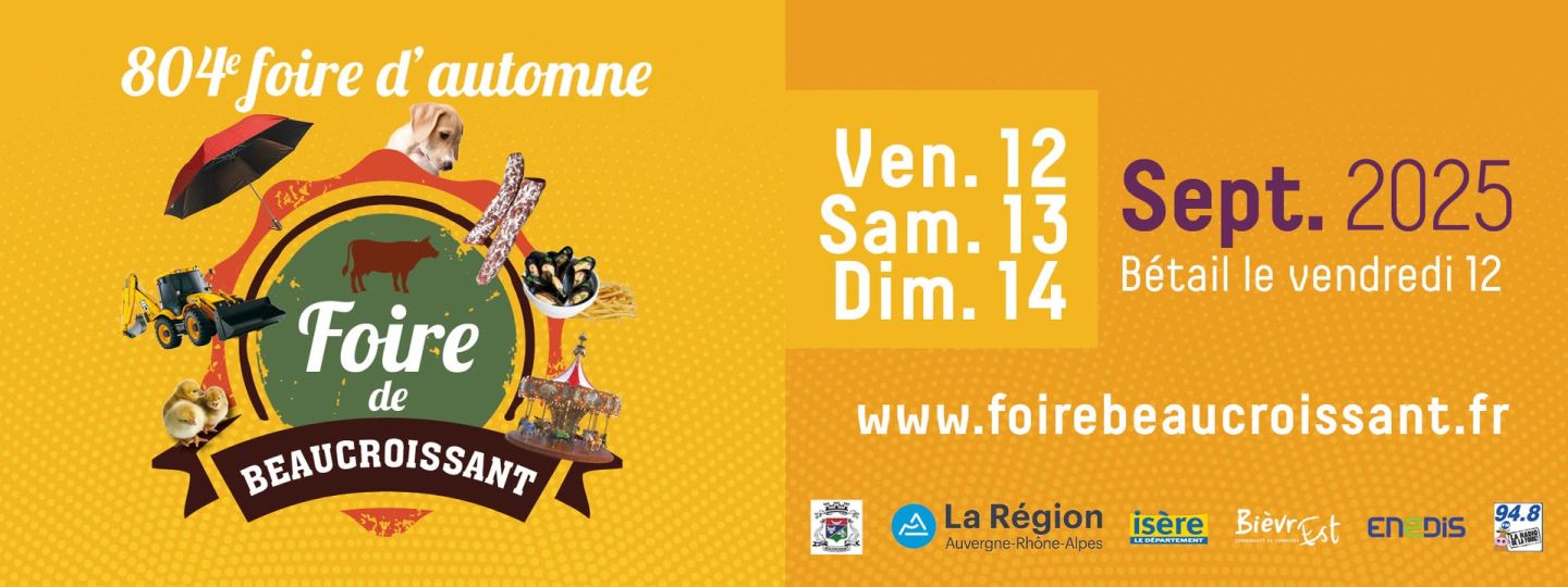 804^ Foire de Beaucroissant