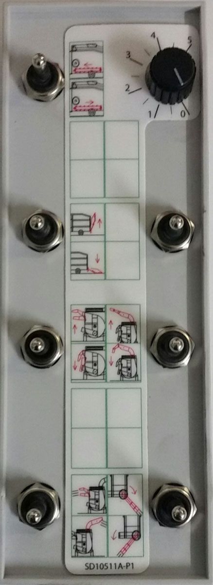 Comandi elettro-idraulici (Optional).